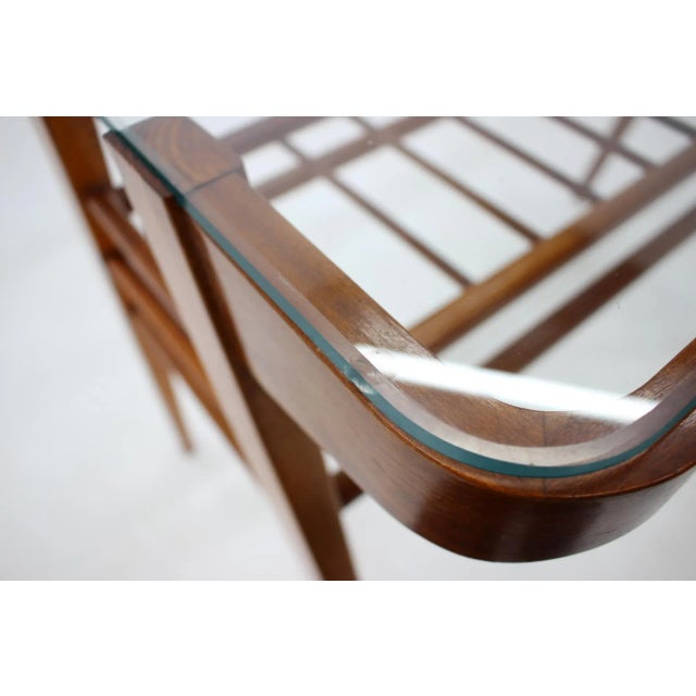 Brown Coffee Table by Tatra, Czechoslovakia, 1960s For Sale - Image 8 of 11