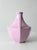 Vintage Lavender Postmodern Double Handle Ceramic Vase For Sale - Image 4 of 14
