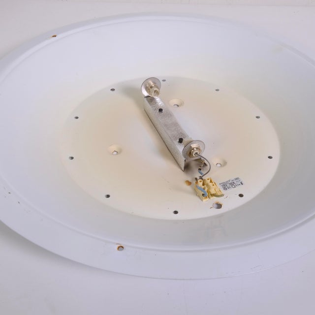 Egoluce Ceiling Lamp in White Metal, 1980s For Sale - Image 18 of 18