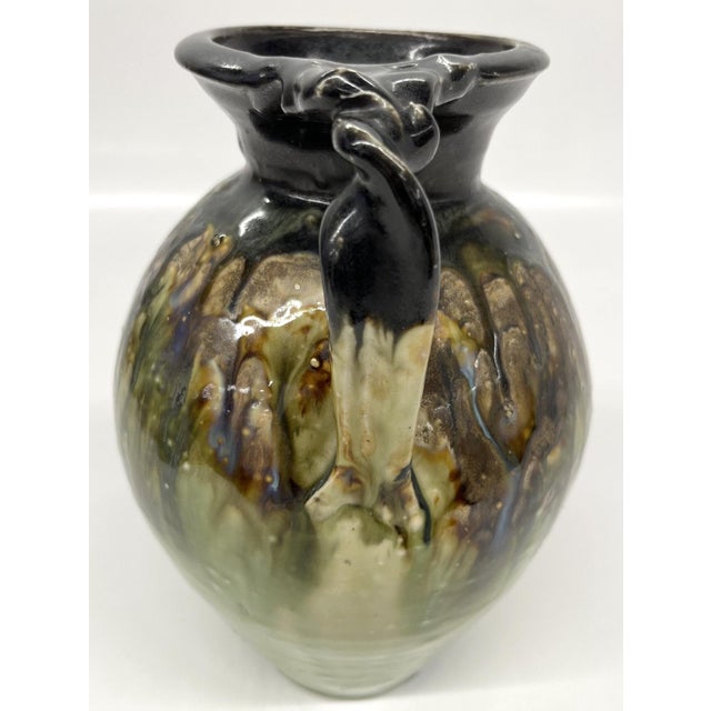 California Ceramic Artist Alex Long Organic Modern Mutli-Glaze Vessel 2012 For Sale - Image 14 of 18