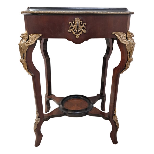 Napoleon III Style Display Case, Late 19th Century For Sale