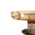 Bring warmth and sculptural elegance to a tabletop with this vintage carved banded onyx pedestal compote. Crafted from...