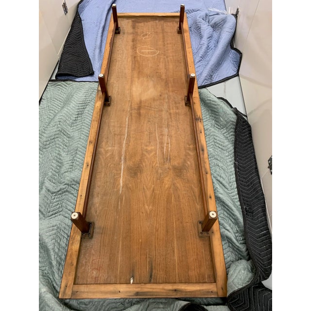 Wood 1990s Long Low Table For Sale - Image 7 of 9