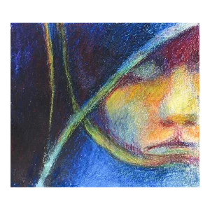 Contemporary Abstract Portrait Painting
