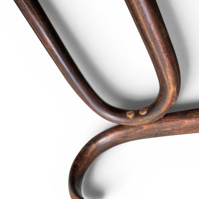 Bentwood and Cane Model 7001 Ottoman by Michael Thonet, 1930s For Sale - Image 5 of 14