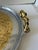 Brutalist 1980s David Marshall Brutalist Aluminum and Brass Large Handled Tray For Sale - Image 3 of 7