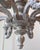 Gray 20th Century French Carved and Painted Wood Twelve-Light Chandelier For Sale - Image 8 of 18