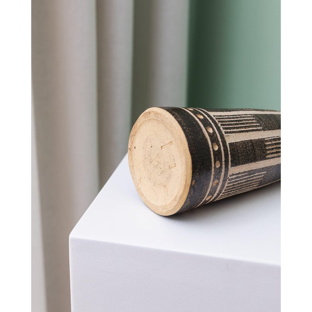 Vintage Vase from VEB Coswig GDR Ceramics, 1970s For Sale - Image 4 of 12