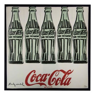 After Andy Warhol, Big Coca Cola, 1980s, Numbered Limited Edition Lithograph For Sale