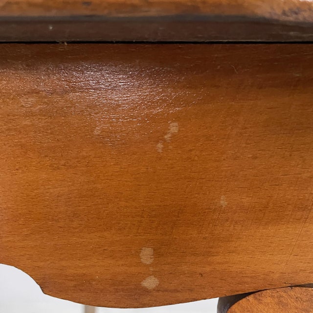 French Wooden Coffee Table in the style of Gallè, 1910s For Sale - Image 9 of 14
