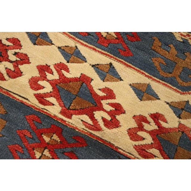 Vintage Turkish Hand Knotted Rug, 1950s For Sale - Image 13 of 18