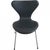 Seven Chairs in Grey Leather by Arne Jacobsen, 1986, Set of 6 For Sale - Image 6 of 18