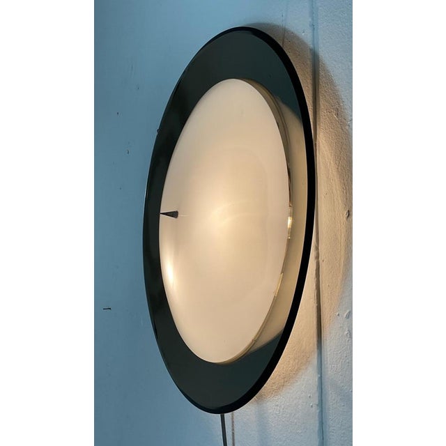 Metal and Glass Ceiling Light by Bruno Gatta for Stilnovo, 1970 For Sale - Image 18 of 18