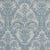 Not Yet Made - Made To Order Siena Teal / White Fabric - Sample For Sale - Image 5 of 6