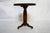 Victorian Antique Round Carved Wood Pedestal Side Table For Sale - Image 3 of 15