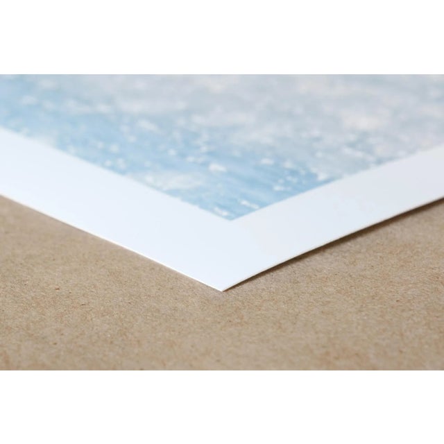 Blue Contemporary Minimalist Blue Ocean Art Print, 45 X 30" Photography Print, Coastal Florida Art, Gulf Coast Seascape, "Sunlight on the Gulf" For Sale - Image 8 of 10