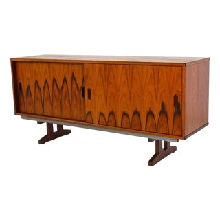 1960s Danish Rosewood Sideboard, 61-Inch For Sale