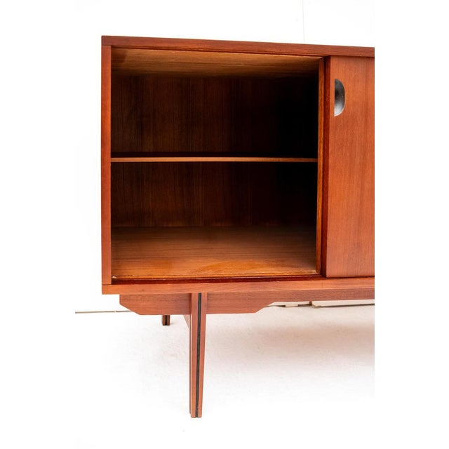 Scandinavian Sideboard in Teak, 1960s For Sale - Image 10 of 18
