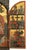 Antique 18thC Greek Orthodox Triptych Icon Virgin Mary & Saints Egg Tempera 1700 For Sale - Image 12 of 18