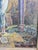Large Signed "Nb" 1961 Mid Century Surrealist Oil Painting on Canvas For Sale - Image 4 of 10