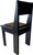 Black Art Deco Oak Dinning Chairs by J.A. Muntendam for L.O.V. Oosterbeek, Set of 2 For Sale - Image 8 of 9