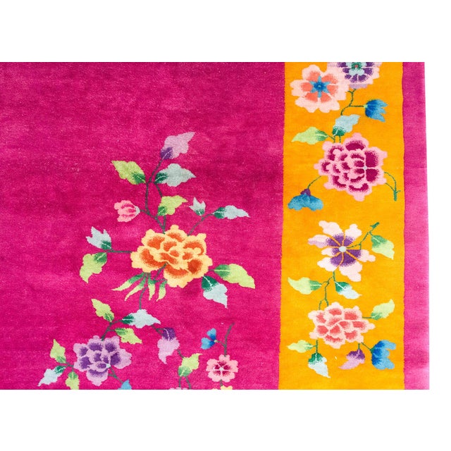 Early 20th Century Chinese Art Deco Rug For Sale - Image 4 of 15
