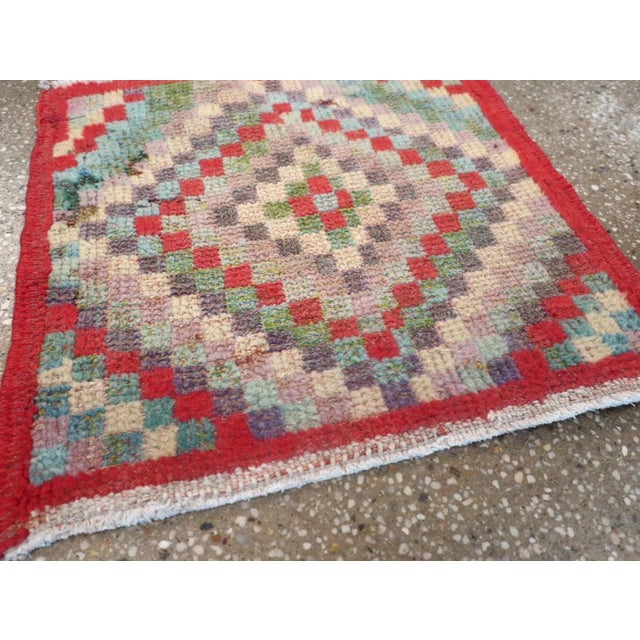 Mid 20th Century Galerie Shabab Collection Mid-20th Century Turkish Anatolian Rug For Sale - Image 5 of 6