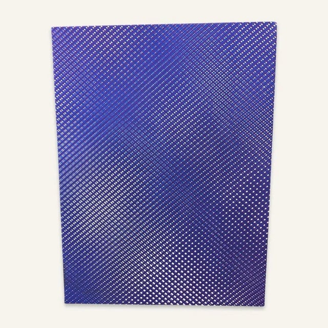 "Untitled (Purple)" Minimalist Op Art Print on Heavy Paper by Brice Brown For Sale - Image 4 of 5