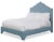 Modern Clementine King Bedframe, Blue Velvet For Sale - Image 3 of 4