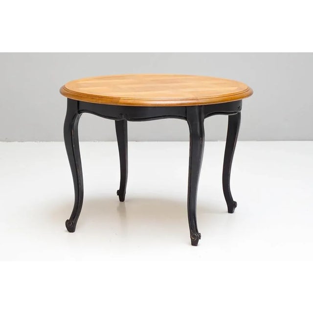 Vintage Circular Coffee Table For Sale - Image 4 of 7