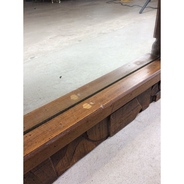 Mid Century Modern Long Rectangular Wall Mirror by Pueblo From Lane Furniture For Sale - Image 12 of 18