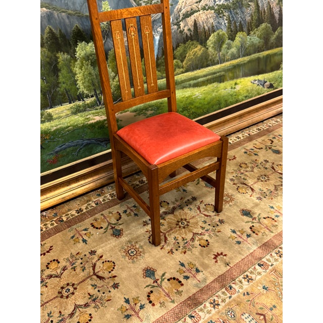 Early 21st Century Stickley Harvey Ellis Dining Side Chair For Sale - Image 5 of 12