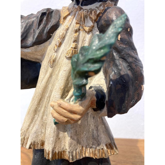Figure of St. Johannes Nepomuk, Bohemia, 19th Century For Sale - Image 9 of 9