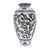 Blue 1980s Brazilian Cerâmica Luiz Salvador Hand-Painted Cobalt Blue Faience Vase For Sale - Image 8 of 13