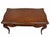 French Vintage French Louis XV Style Wrapped Leather Writing Desk For Sale - Image 3 of 6