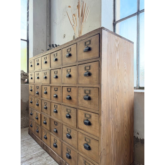 Vintage Pine Trade Sideboard, 1950s For Sale - Image 10 of 18