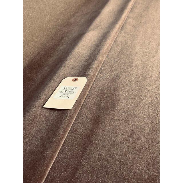 Fortuny Fortuny "Brioso” Mohair Velvet– 13.75 Yards For Sale - Image 4 of 5