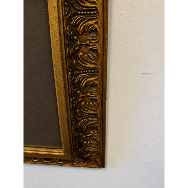 Vintage Framed “Jenna’s Flowers” Print by Decorative Arts, Inc. For Sale In Baton Rouge - Image 6 of 9