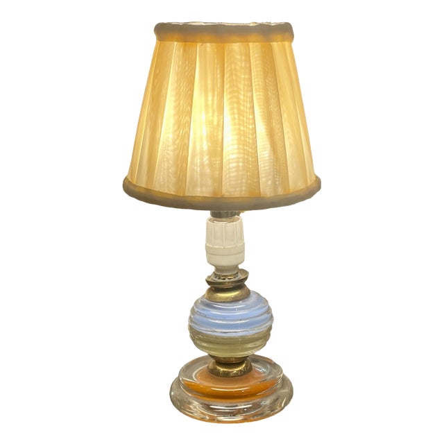 Murano Glass Lamp, 1950s For Sale
