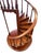 Antique Mahogany Spiral Staircase Model For Sale - Image 9 of 12