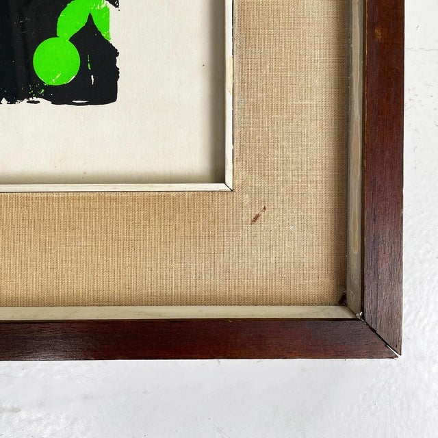 Bruno Contenotte, Colorful Marine Composition, Screen Print, 1982, Framed For Sale - Image 6 of 18