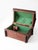 Antique Folk Art Log Cabin Sewing Box For Sale - Image 9 of 17