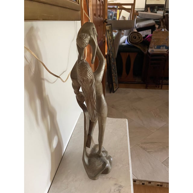 Art Nouveau Style Wood Sculpture Nude Woman & Child For Sale - Image 4 of 10