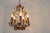Vintage Florentine Tôle Chandelier with Porcelain Roses, 1950s For Sale - Image 10 of 14