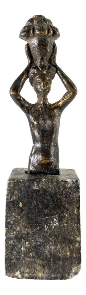 Ancient Hellenistic Bronze Figural Fragment