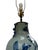 Pair of Large-Scale Vintage Chinese Blue & White Porcelain Chinoiserie Table Lamps For Sale - Image 10 of 12