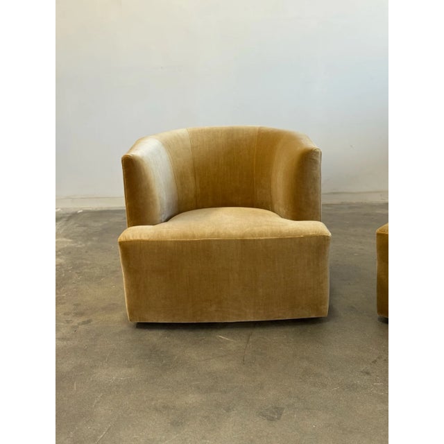 Vintage Angular Lounge Chairs - Pair For Sale - Image 4 of 12