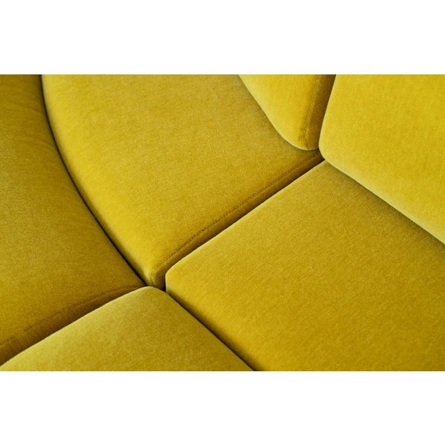 Modular Sofa in Mohair Velvet by Asko Finland, 1970, Set of 7 For Sale - Image 3 of 10
