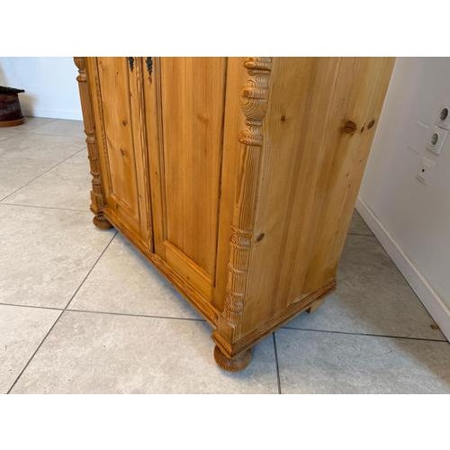 Antique Vertico Cabinet in Softwood For Sale - Image 12 of 14