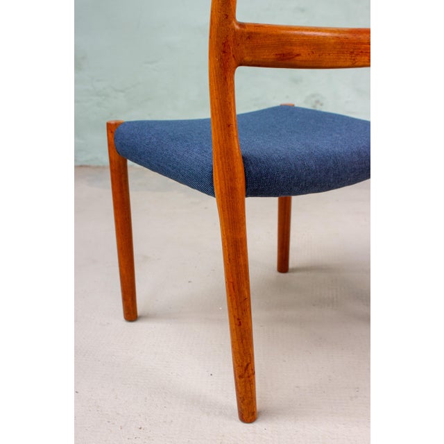 Danish Model No. 84 Chairs in Teak by Niels Otto Möller, 1960s, Set of 2 For Sale - Image 10 of 18